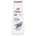 Dove Relaxing Long Lasting Gentle Body Wash, Lavender Oil and Chamomile, 20 fl oz
