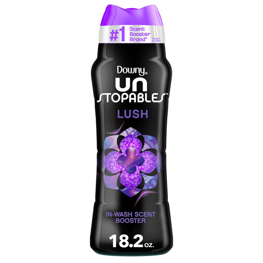 Downy Unstopables In-Wash Laundry Scent Booster Beads, Lush, 18.2 oz