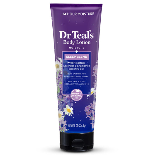 Dr Teal's Body Lotion, Sleep Lotion with Melatonin & Essential Oils, 8 fl oz