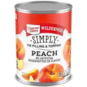 Duncan Hines Wilderness Peach Pie Filling and Topping, 21 oz.