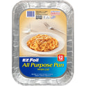 EZ Foil All Purpose Aluminum Pans with Lids, 13 x 9 inch, 1 Count