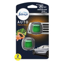 Febreze AUTO Air Freshener Vent Clip Tropical Beach Scent, .07 oz. Car Vent Clip, Pack of 2