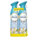 Febreze Air Fresh Refresh & Energize, Zesty Orange Blossom, 8.80 oz, 2 Ct. Aerosol Can