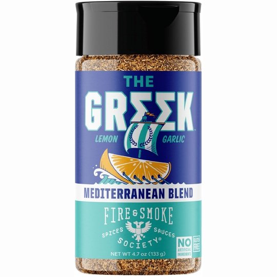 Fire & Smoke Society The Greek Seasoning, 4.7 oz