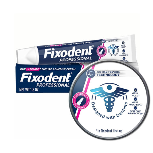 Fixodent Professional Ultimate Denture Adhesive Cream, 1.8 oz