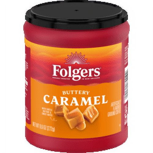 Folgers 9.6 Ounce Buttery Caramel Roast & Ground Coffee