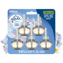 Glade PlugIns Refill 5 ct, Clean Linen, 3.35 FL. oz. Total, Scented Oil Air Freshener Infused with Essential Oils