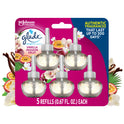 Glade PlugIns Refill 5 ct, Vanilla Passion Fruit, 3.35 FL. oz. Total, Scented Oil Air Freshener Infused with Essential Oils