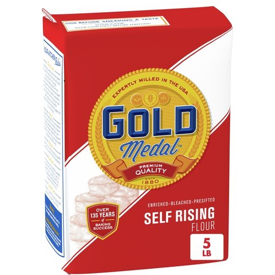 Gold Medal Premium Quality Self Rising Flour For Baking, 5 lb.