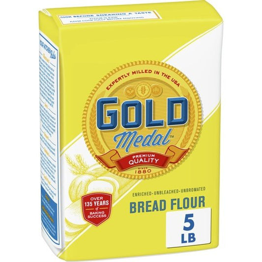 Gold Medal Unbleached Bread Flour, 5 lbs