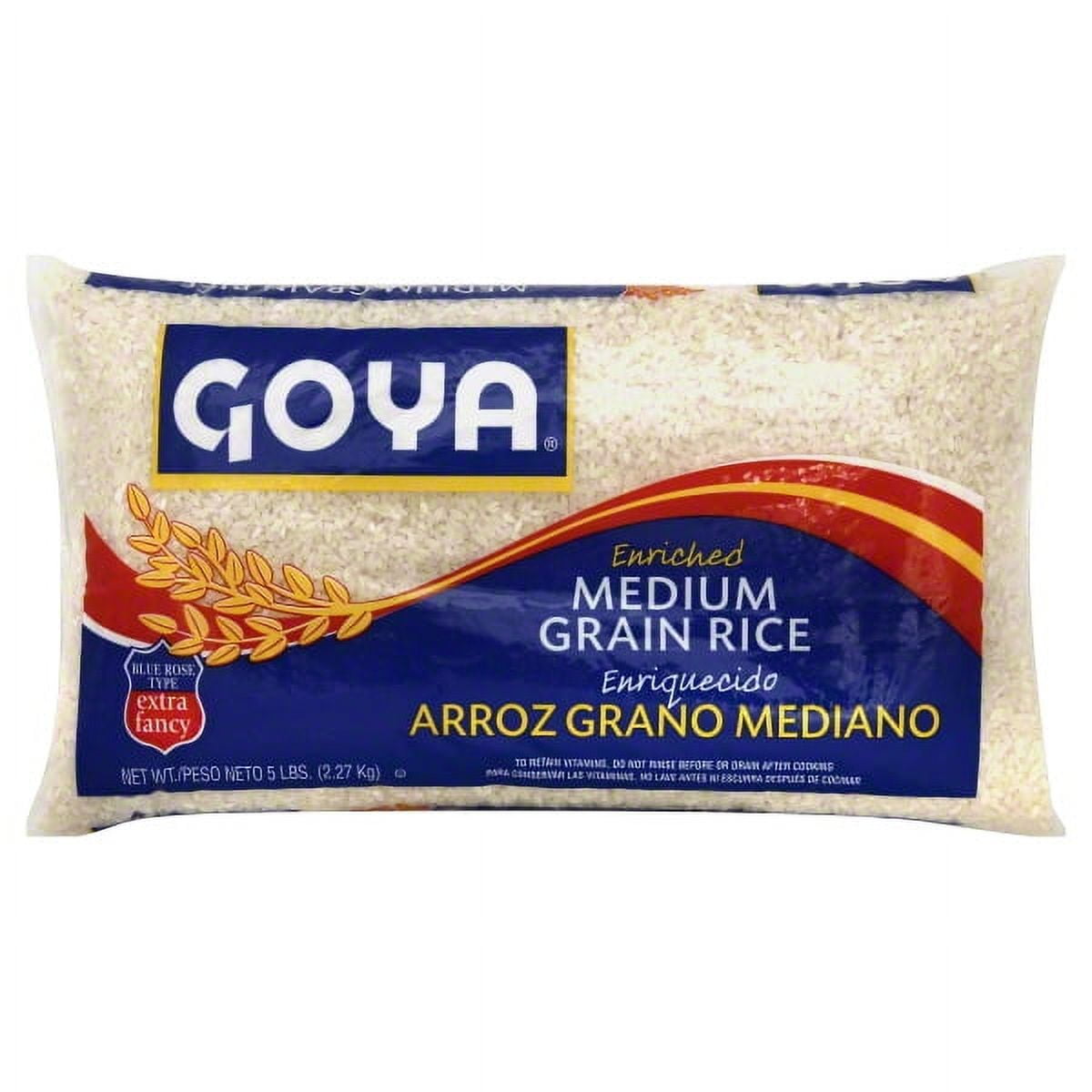 Goya Medium Grain Rice, 5 lbs