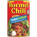 HORMEL Chili Turkey No Bean, No Artificial Ingredients, 15 oz Aluminum Can