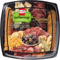 HORMEL GATHERINGS, Salami and Olives with Cheese and Crackers, Deli Supreme Party Tray, 40 oz Plastic Tray