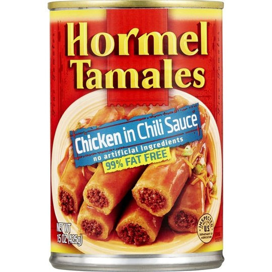 HORMEL Tamales Chicken in Chili Sauce 15 oz