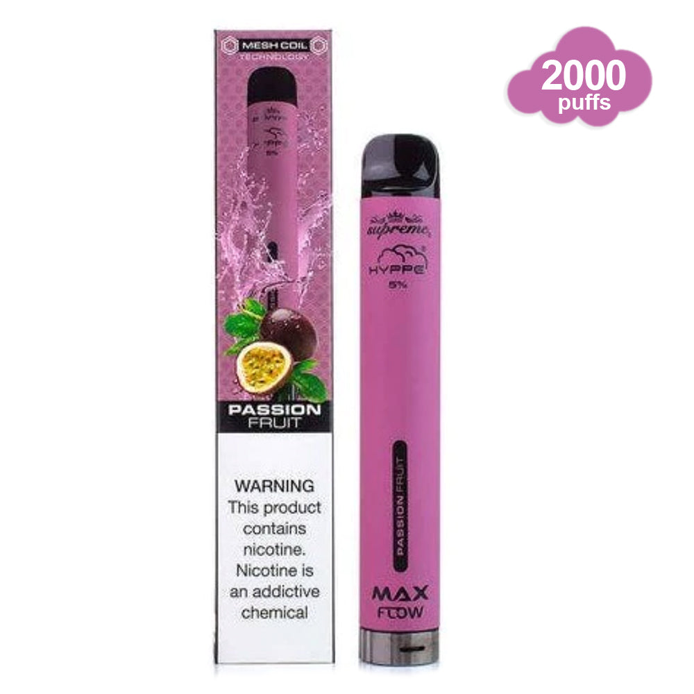 Hyppe Max Flow Disposable Vape 5% Nicotine