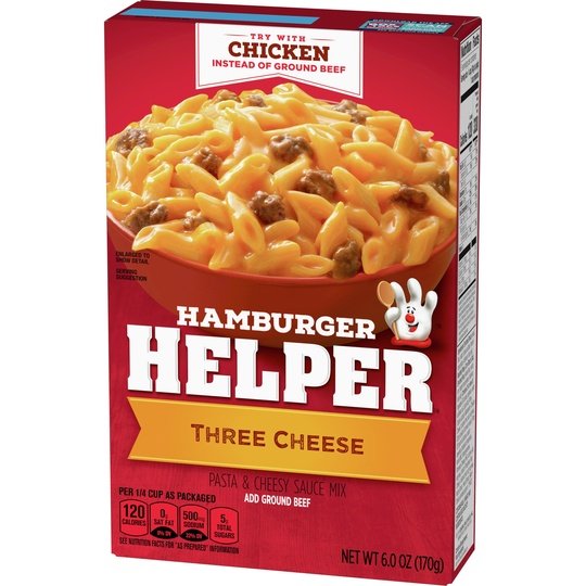 Hamburger Helper, Three Cheese