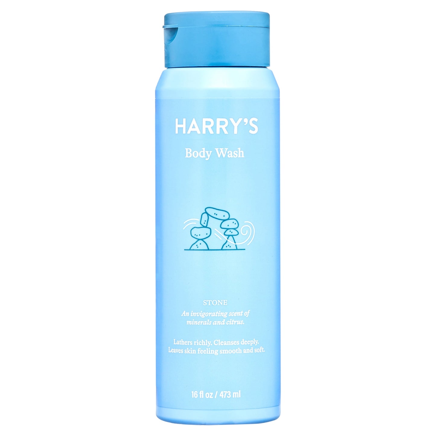 Harry's Men's Cleansing Body Wash, Stone Scent, 16 fl oz