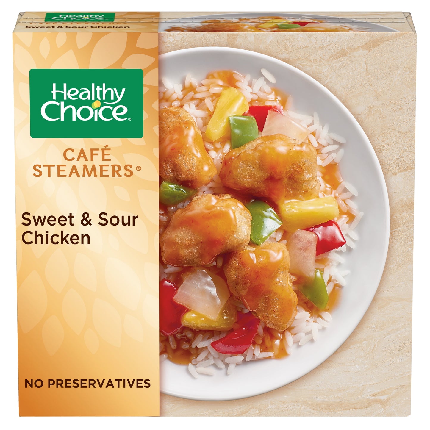 Healthy Choice Café Steamers Sweet & Sour Chicken Frozen Meal, 10 oz (Frozen)