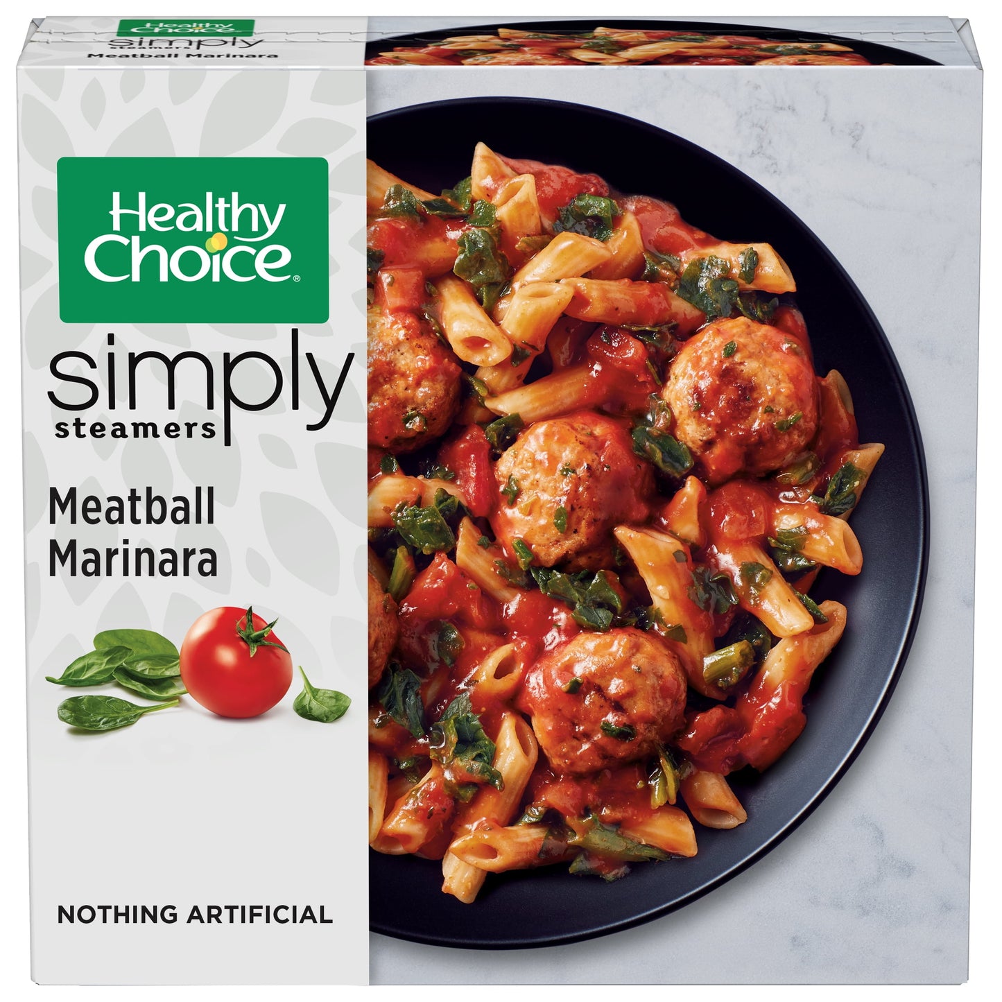 Healthy Choice Simply Steamers Meatball Marinara Frozen Meal, 10 oz (Frozen)