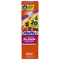 Hefty Slider Storage Bags, Gallon Size, 20 Count