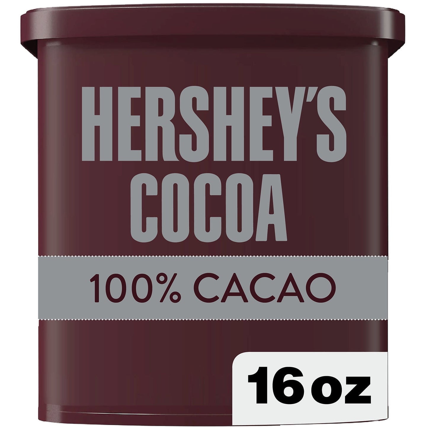 Hershey's Natural Unsweetened Cocoa Powder, Can 16 oz