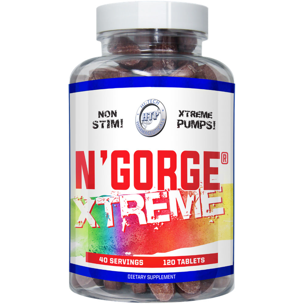 Hi-Tech N'Gorge Xtreme 120 Tablets