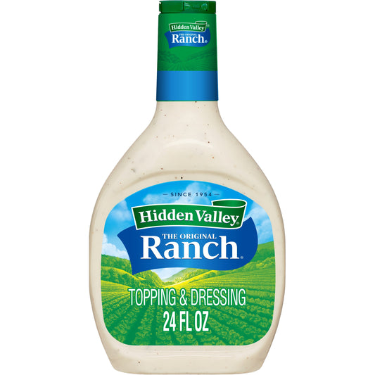 Hidden Valley Gluten Free Original Ranch Salad Dressing and Topping, 24 fl oz