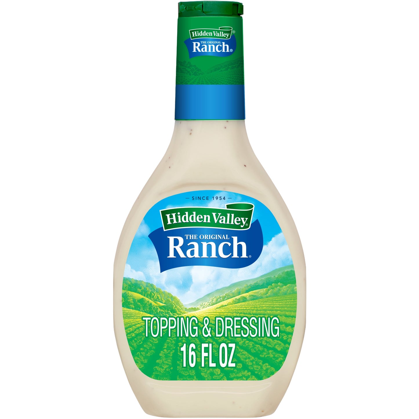 Hidden Valley Original Ranch Salad Dressing and Topping, 16 fl oz