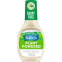 Hidden Valley Vegan Gluten Free Original Plant Powered Ranch Salad Dressing and Topping, 12 fl oz