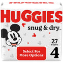 Huggies Snug & Dry Baby Diapers, Size 4, 27 Ct (Select for More Options)