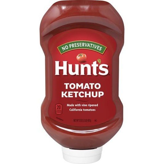 Hunt's Classic Tomato Ketchup, 100% Natural Tomatoes, 32 oz