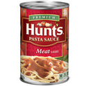 Hunt's Meat Flavored Pasta Sauce, 100% Natural Tomato Sauce, Spaghetti Sauce, 24 oz Can