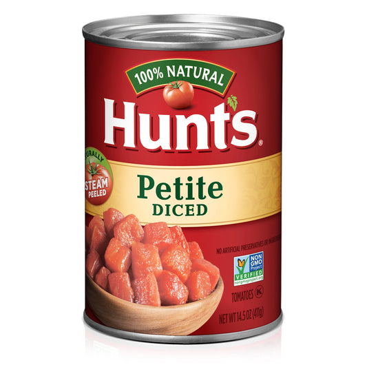 Hunt's, Petite Diced Tomatoes, 14.5 oz Can