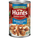 Hunt's Roasted Garlic & Onion Pasta Sauce, 100% Natural Tomato Sauce, Spaghetti Sauce, 24 oz Can