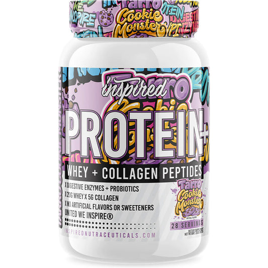Inspired Nutraceuticals Protein+ Collagen & Probiotics 2 Lbs.
