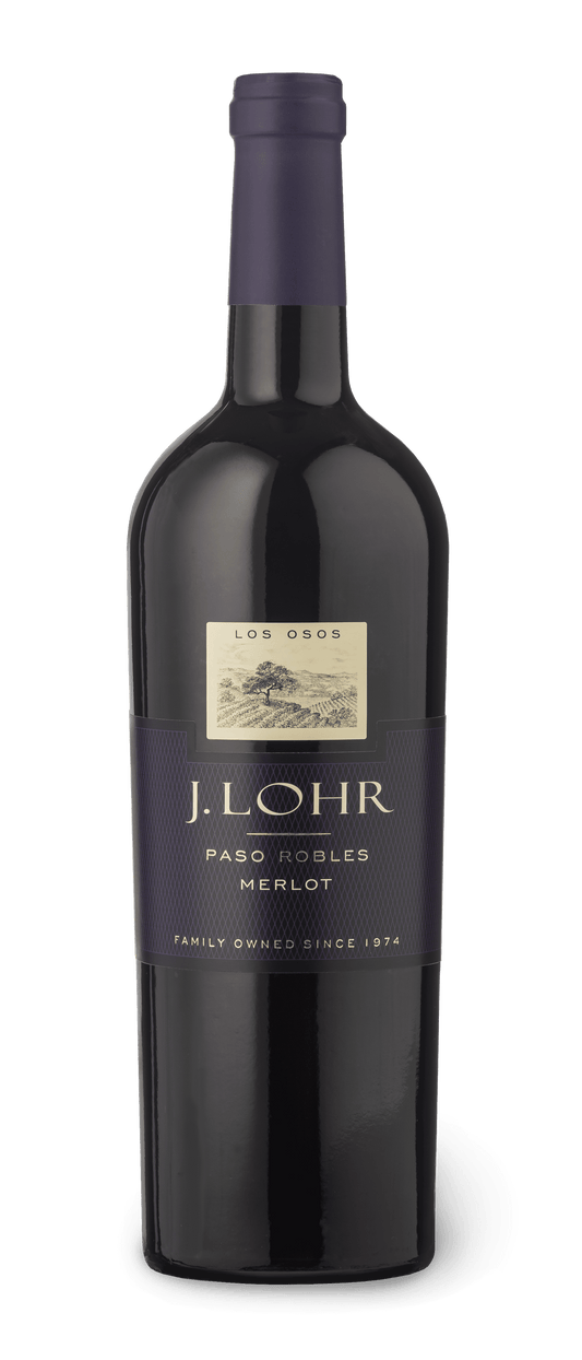 J. Lohr Estates Los Osos Paso Robles Merlot Red Wine, 750 ml Glass Bottle