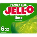 Jell-O Lime Artificially Flavored Gelatin Dessert Mix, Family Size, 6 oz Box