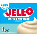 Jell-O White Chocolate Artificially Flavored Zero Sugar Instant Reduced Calorie Pudding & Pie Filling Mix, 1 oz. Box