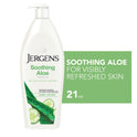 Jergens Hand and Body Lotion, Soothing Aloe Refreshing Body Lotion with Aloe Vera & Cucumber Extract, 21 Oz