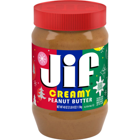 Jif Creamy Peanut Butter, 40-Ounce Jar