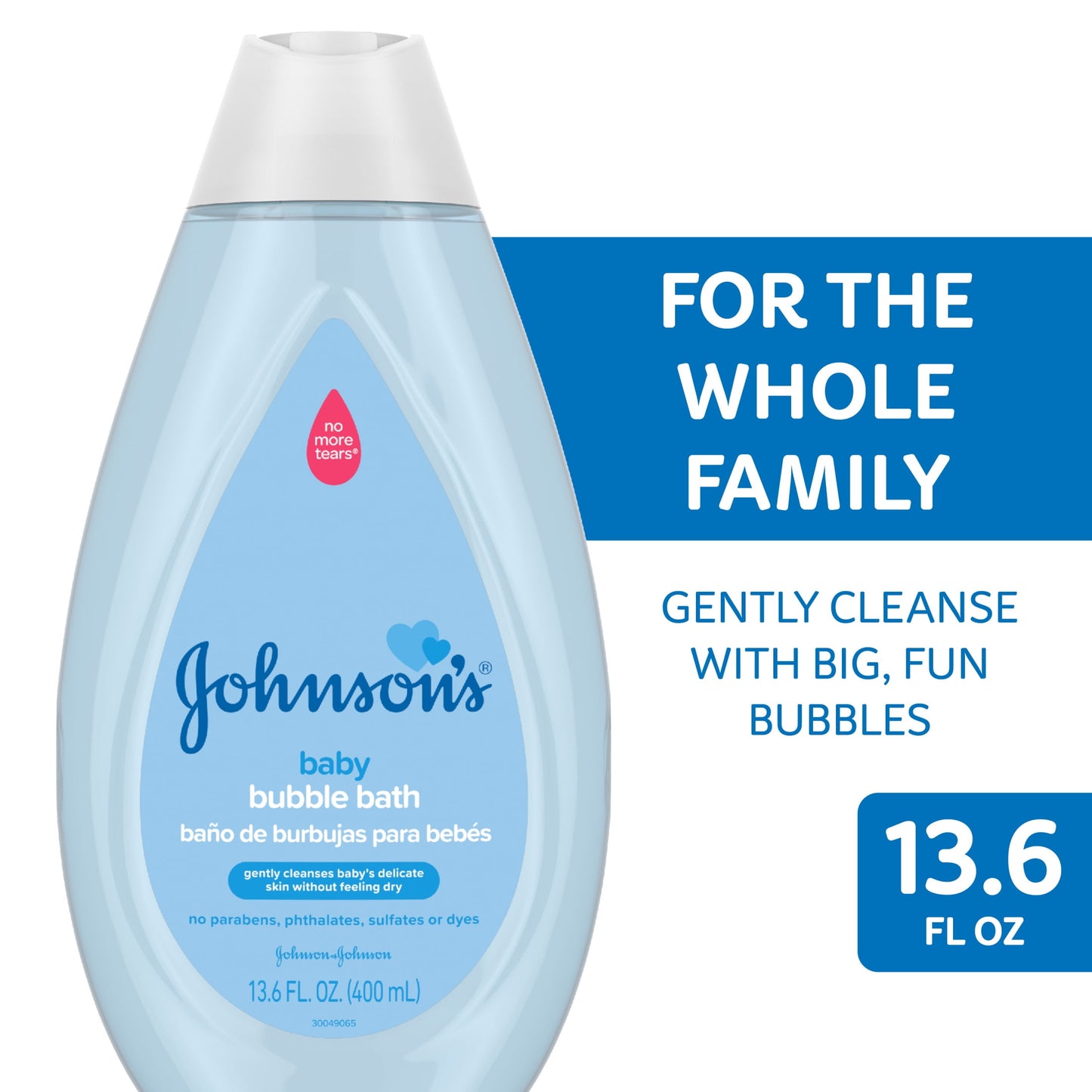 Johnson's Gentle Tear-Free Baby Bubble Bath, 13.6 fl. oz