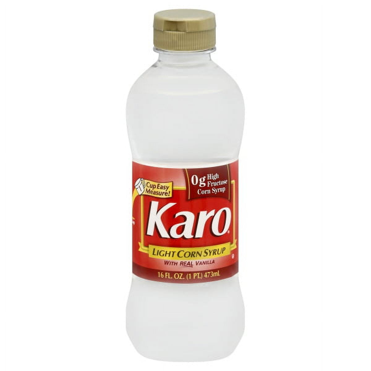 Karo Light Corn Syrup with Real Vanilla, 16 Fl Oz