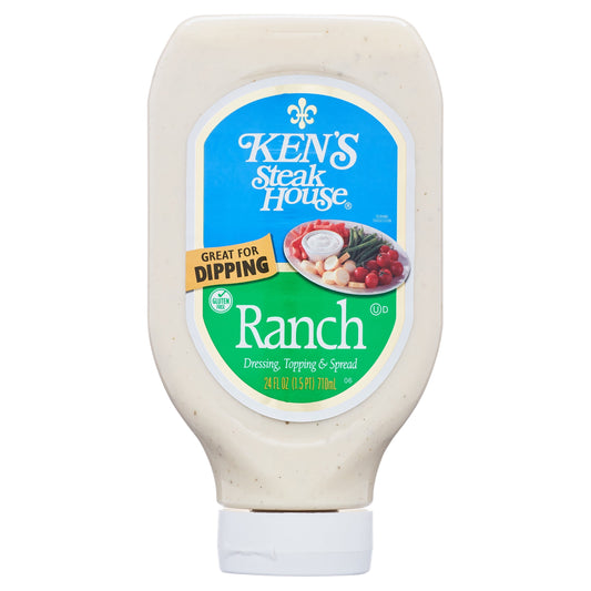 Ken's Steak House Ranch Salad Dressing, 24 fl. oz.