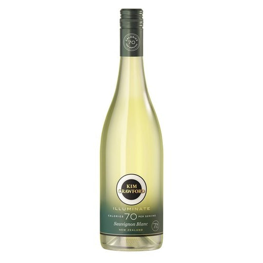 Kim Crawford Illuminate New Zealand Sauvignon Blanc White Wine, 750 ml Bottle, 7% ABV