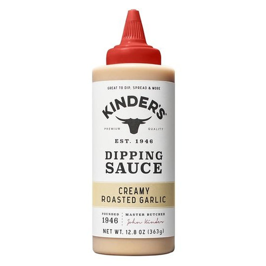 Kinder's Creamy Roasted Garlic Dipping Sauce 12.8oz