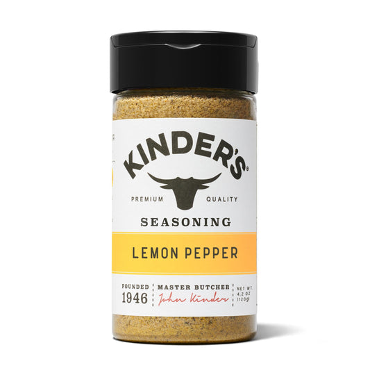 Kinder's Lemon Pepper Seasoning, 6.25 oz