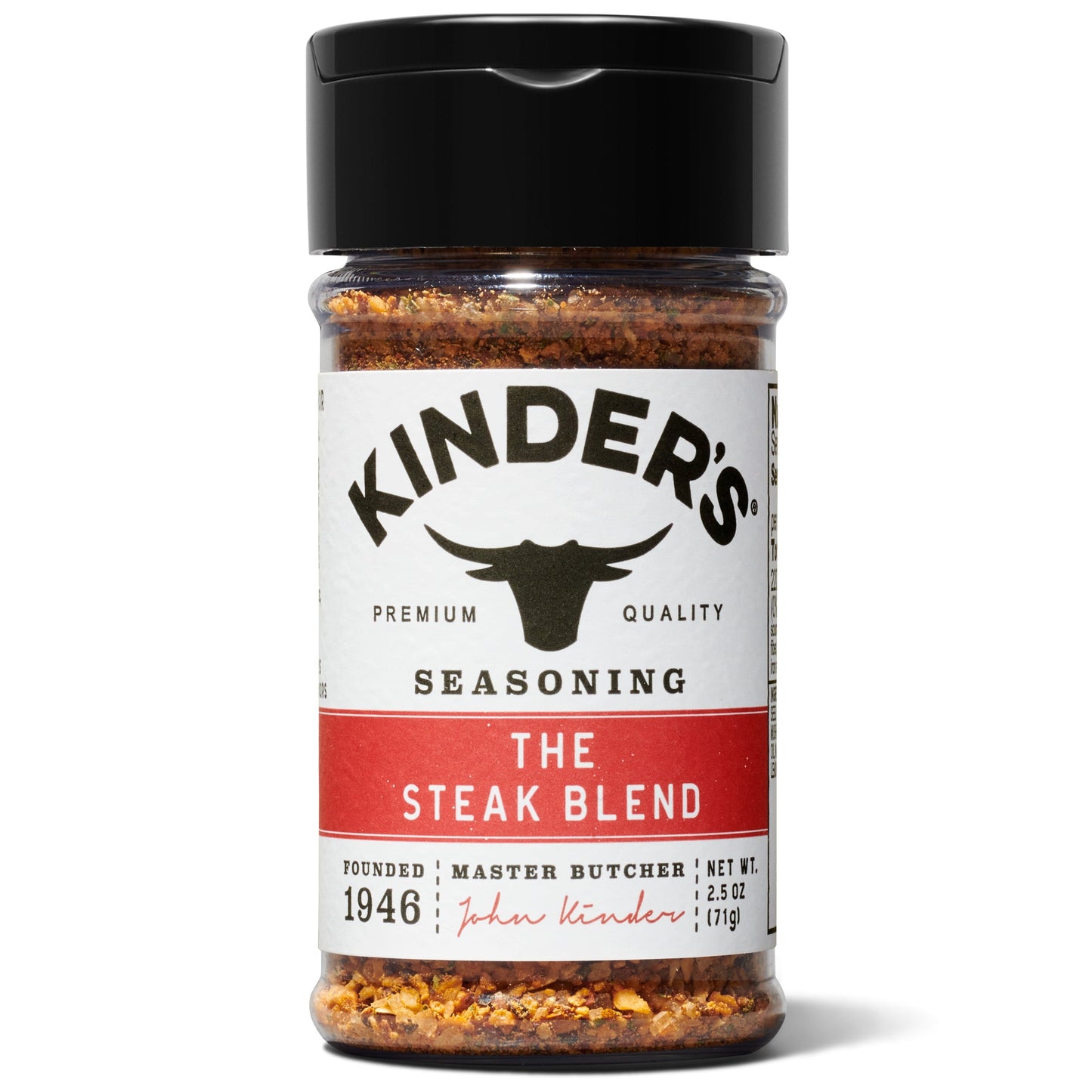 Kinder's The Steak Blend Rub and Seasoning, 2.5 Ounce