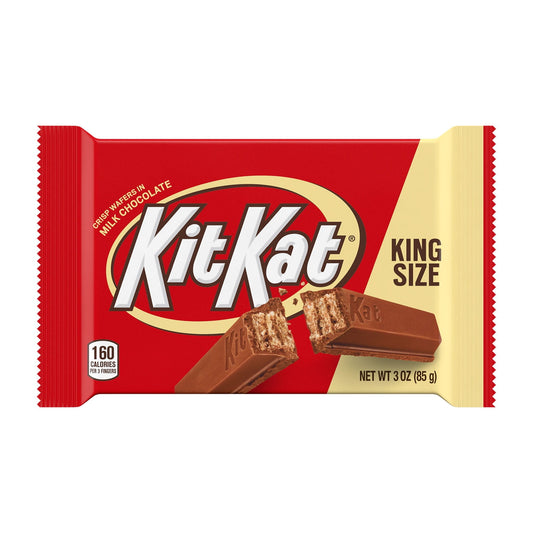 Kit Kat® Milk Chocolate Wafer King Size Candy, Bar 3 oz