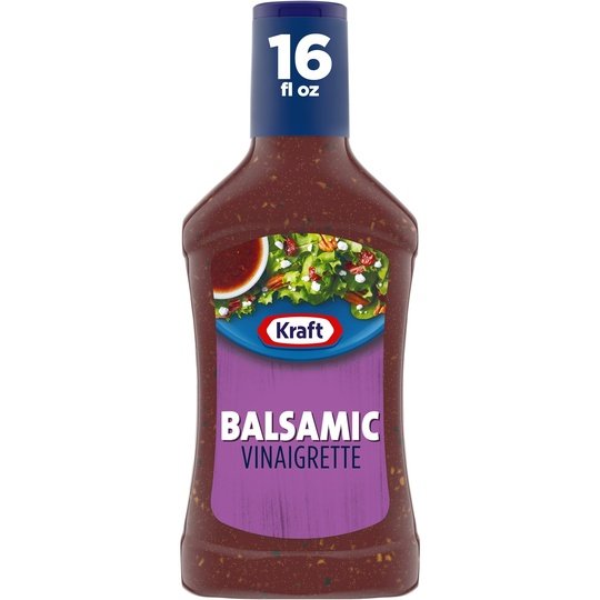 Kraft Balsamic Vinaigrette Salad Dressing, 16 fl oz Bottle