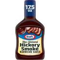 Kraft Hickory Smoke Slow-Simmered Barbecue BBQ Sauce, 17.5 oz Bottle